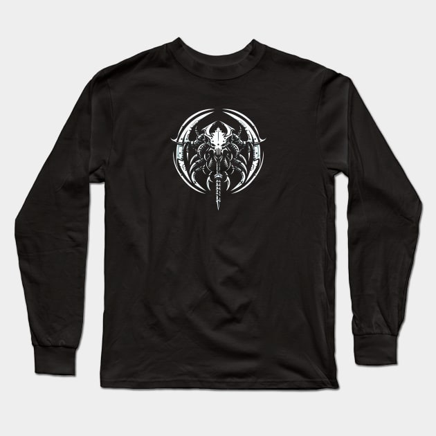 Tyranids Icon Long Sleeve T-Shirt by TaevasDesign